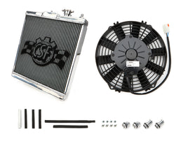 CSF Radiator Universal Half Radiator w/Direct Fit