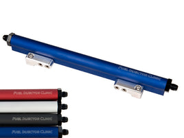 Evo 8/9 Fuel Rail -8AN Inlet & -6AN Return